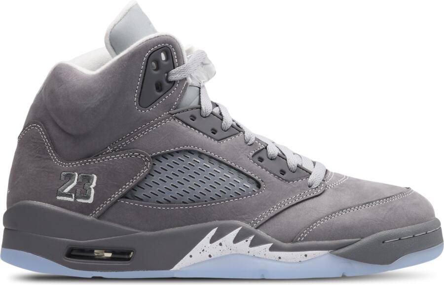 Jordan Air  5 Retro 'Wolf Grey' herenschoenen Grijs - Foto 5
