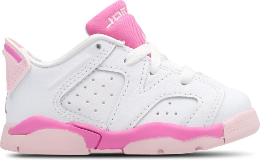 Jordan Retro 6 Babyschoenen Wit Leer