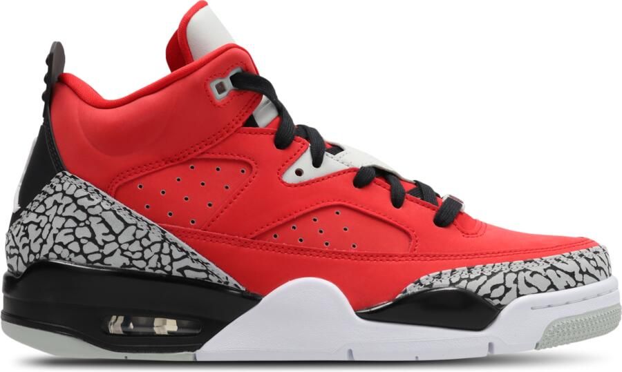 Jordan Son Of Mars Sneakers Heren Rood Leer