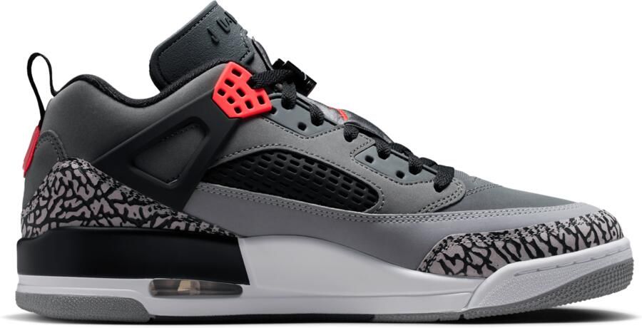 Jordan Spizike Sneakers Heren Grijs Leer