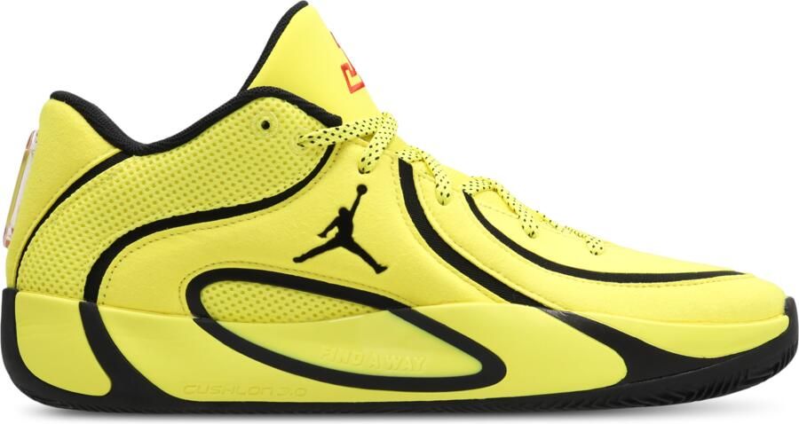 Jordan Tatum Sneakers Heren Geel Leer - Foto 5