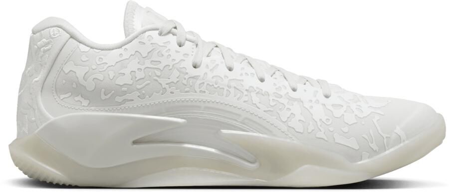 Jordan Zion Sneakers Heren Wit Leer
