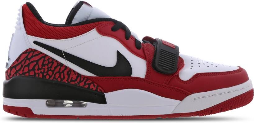 Jordan Air Legacy 312 Low White Gym Red Black Heren