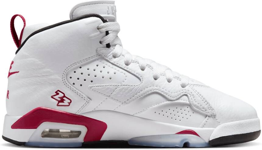 Jordan MVP Unisex Schoenen Wit Maat: 35.5 Mesh Synthetisch Foot Locker