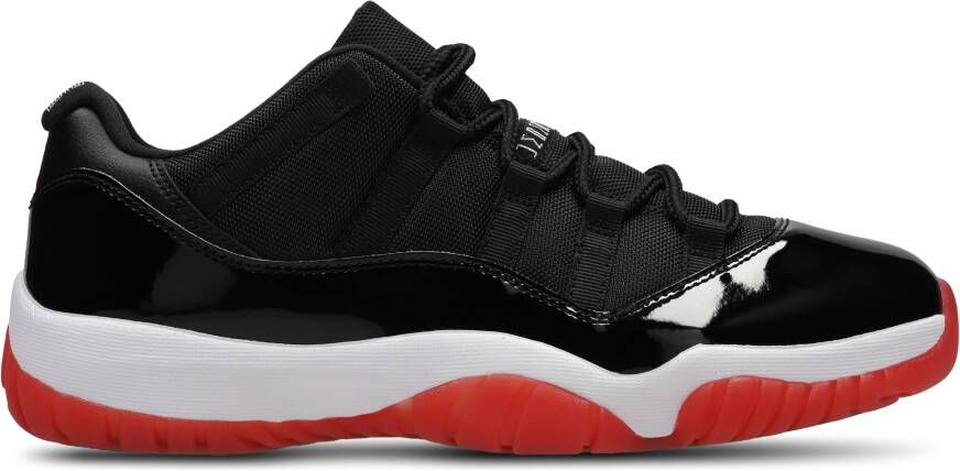 Jordan Retro 11 Heren Schoenen Zwart Maat: 40 Leer Foot Locker