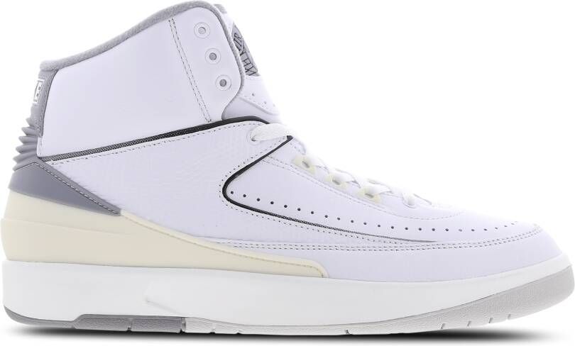 Jordan Air 2 Retro White Cement Grey-Sail-Black