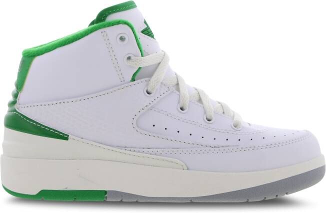 Jordan 2 Retro (Ps) White Lucky Green-Sail-Lt Steel Grey Schoenen pre school DQ8564-103