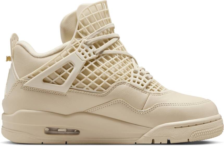 Jordan Retro 4 Dames Schoenen Bruin Maat: 36.5 Leer Foot Locker