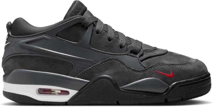 Jordan Retro 4 Unisex Schoenen Grijs Maat: 36 Leer Foot Locker