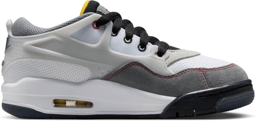 Jordan Retro 4 Unisex Schoenen Wit Maat: 37.5 Leer Foot Locker