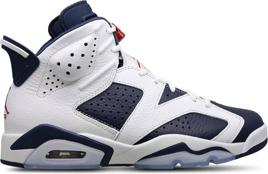 Jordan Air 6 Retro 'White and Midnight Navy' Wit - Foto 3