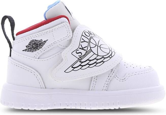 Jordan Sky 1 (Td) White Black-Gym Red-University Blue Basketballshoes Peuter BQ7196-164 - Foto 5