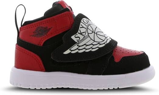 Jordan Sky 1 (Td) Black White-Gym Red Sneakers toddler BQ7196-001