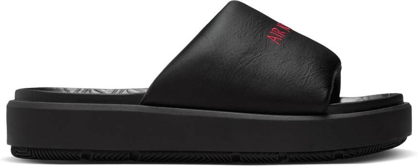 Jordan Sophia Slide Dames Slippers en Sandalen Zwart Maat: 36.5 Mesh Synthetisch Foot Locker
