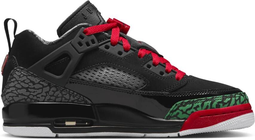Jordan Spizike Low Unisex Schoenen Zwart Maat: 35.5 Leer Foot Locker