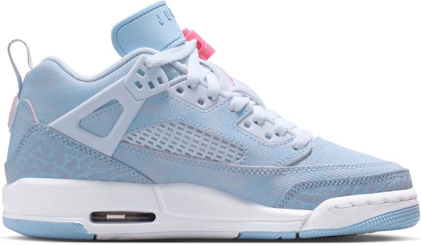 Jordan Spizike Kindersneakers Blauw Mesh Synthetisch