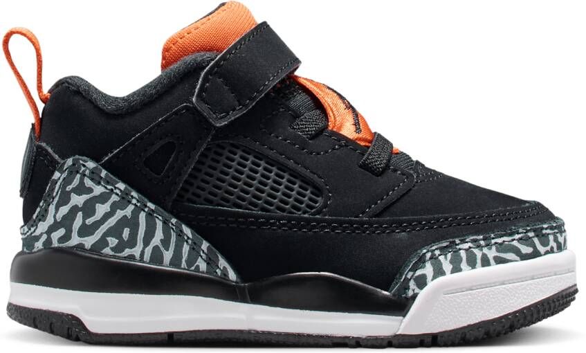Jordan Spizike Babyschoenen Zwart Mesh Synthetisch