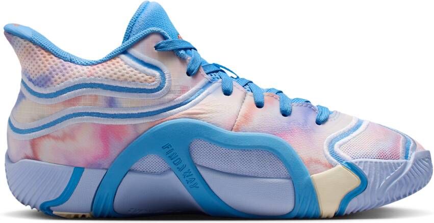 Jordan Tatum Unisex Schoenen Blauw Maat: 35.5 Leer Foot Locker