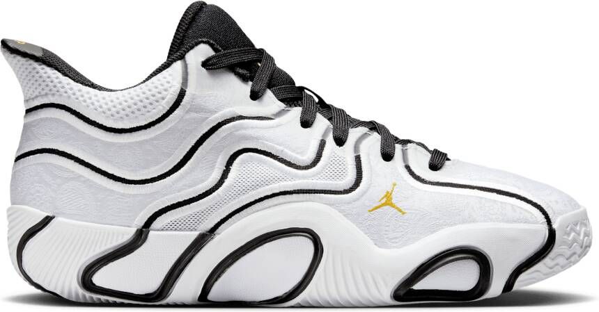 Jordan Tatum Unisex Schoenen Wit Maat: 36.5 Leer Foot Locker
