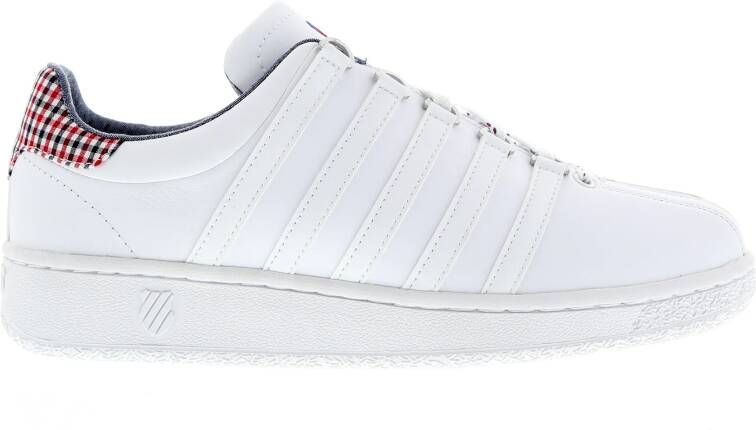 Kswiss Classic Heren Schoenen Wit Maat: 39.5 Leer Foot Locker