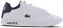 Lacoste Graduate voorschools Schoenen White Leer Foot Locker - Thumbnail 3