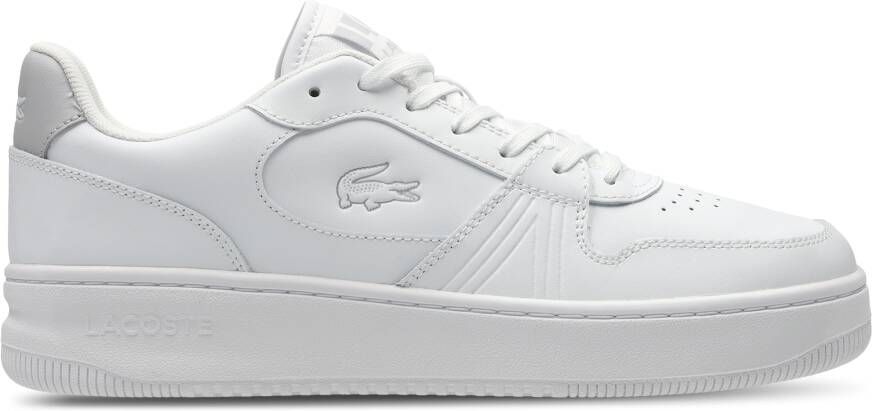Lacoste L001 Heren Schoenen Wit Maat: 40.5 Mesh Synthetisch Foot Locker