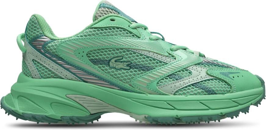Lacoste L003 Neo Heren Schoenen Groen Maat: 40.5 Mesh Synthetisch Foot Locker