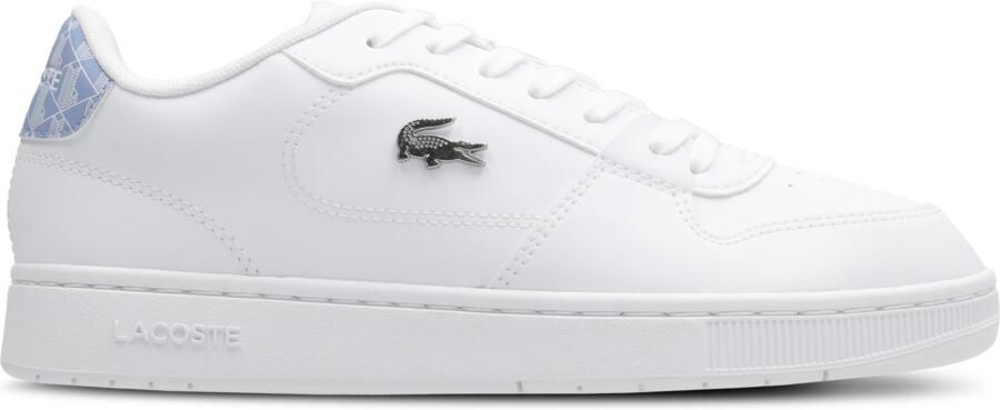 Lacoste Court Ace Kindersneakers Wit Leer