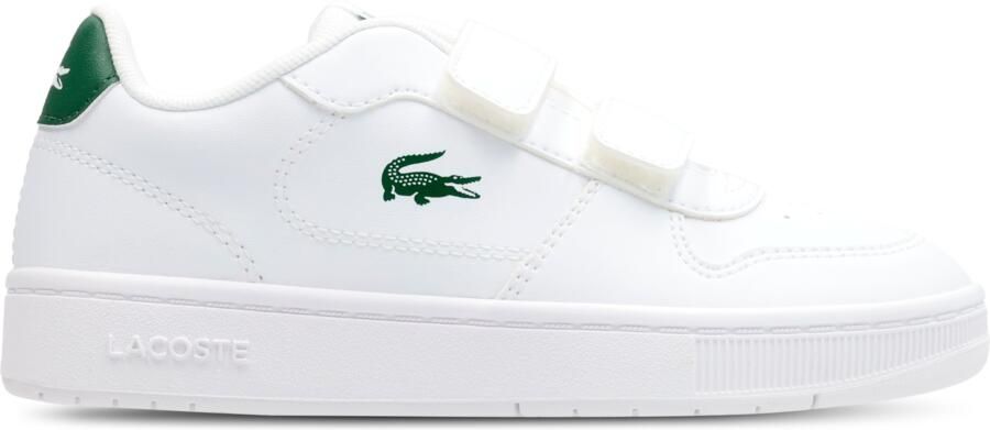 Lacoste Court Ace Peuterschoenen Wit Leer