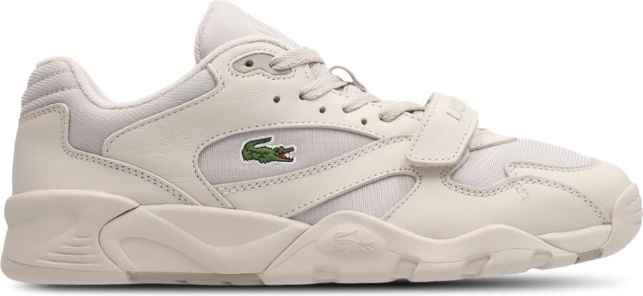 Lacoste Game Trainer Pro Sneakers Heren Beige Leer