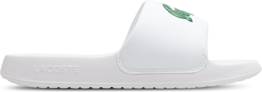 Lacoste Serve Slide 1 Slippers en Sandalen Kinder Wit Plastic