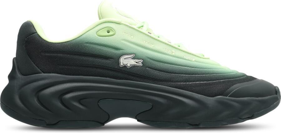 Lacoste Spinor Sneakers Heren Groen Mesh Synthetisch