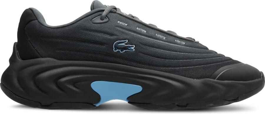 Lacoste Spinor Sneakers Heren Zwart Mesh Synthetisch - Foto 2