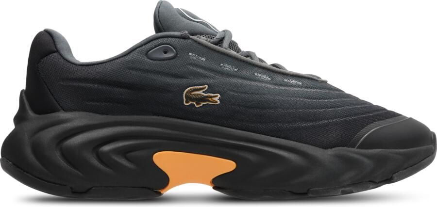 Lacoste Spinor Sneakers Heren Zwart Mesh Synthetisch