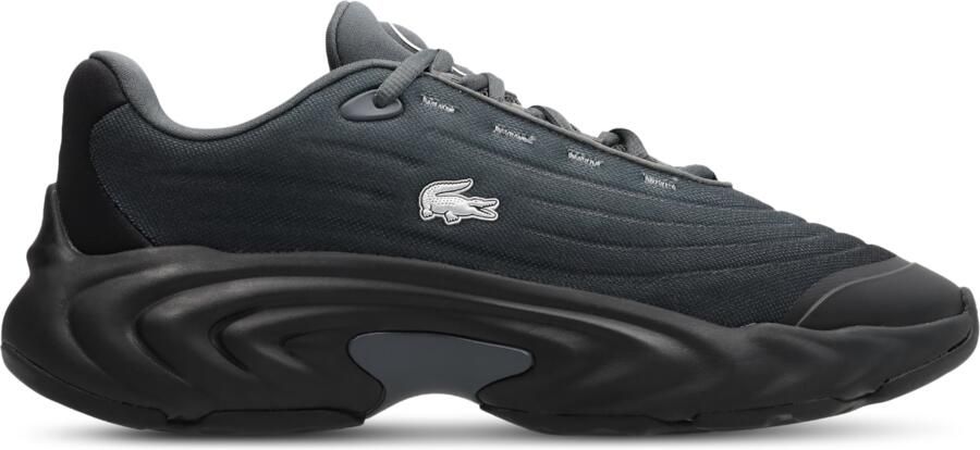 Lacoste Spinor Sneakers Heren Zwart Mesh Synthetisch
