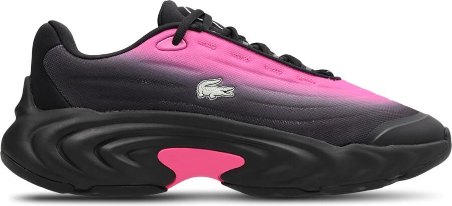 Lacoste Spinor Sneakers Heren Zwart Mesh Synthetisch