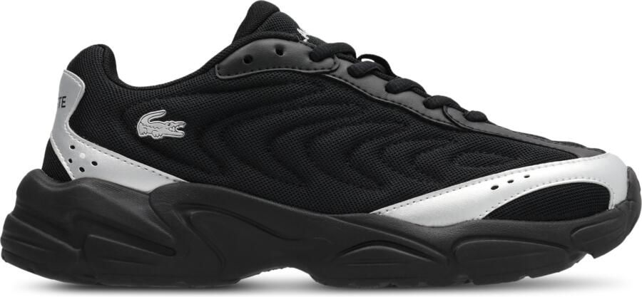 Lacoste Storm 2k Lite Kindersneakers Zwart Mesh Synthetisch