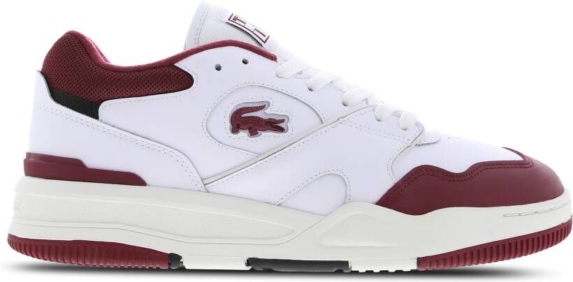 Lacoste Lineshot Basketball Schoenen white burgundy maat: 44.5 beschikbare maaten:42.5 43 44.5 45