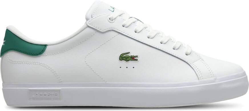Lacoste Powercourt Heren Schoenen Wit Maat: 40.5 Leer Foot Locker