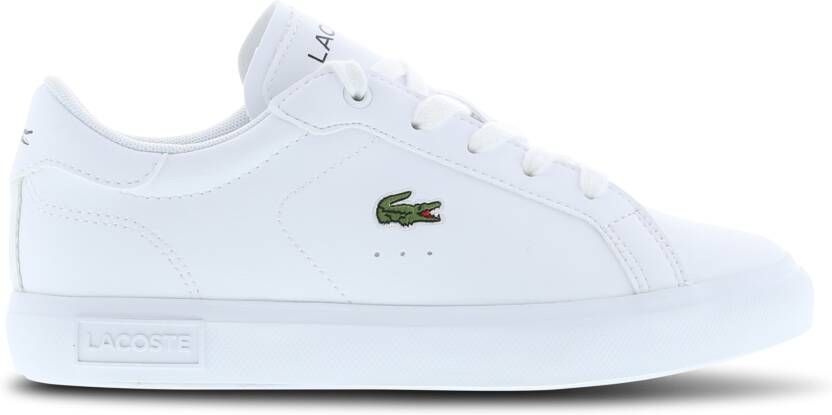 Lacoste Powercourt Peuterschoenen Wit Leer - Foto 3