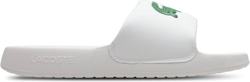 Lacoste Serve 1.0 Heren Slippers en Sandalen Wit Maat: 39.5 Plastic Foot Locker