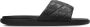 Lacoste Serve Slide Dual Slippers en Sandalen Zwart Maat: 39.5 Plastic Foot Locker - Thumbnail 1