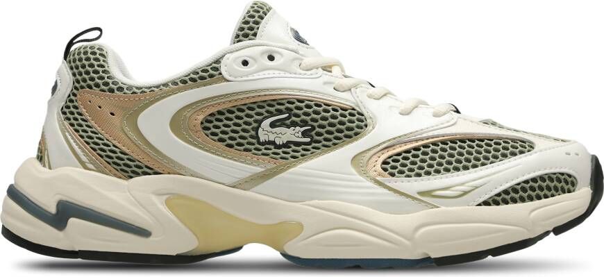 Lacoste Storm 2k Heren Schoenen Wit Maat: 40 Mesh Synthetisch Foot Locker