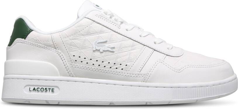 Lacoste T-clip Sneakers Heren Wit Leer