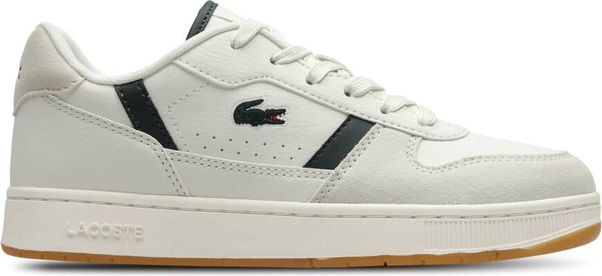 Lacoste T-clip Unisex Schoenen Wit Maat: 36 Leer Foot Locker