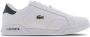 Lacoste Twin Serve 0721 1 Sma Fashion sneakers Schoenen white dark green maat: 46 beschikbare maaten:46 - Thumbnail 3