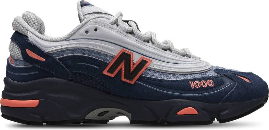 New Balance 1000 Heren Schoenen Blauw Maat: 40.5 Leer Foot Locker