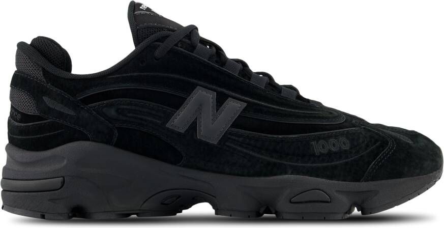 New Balance 1000 Sneakers Heren Zwart Mesh Synthetisch