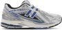 New Balance Grijze Leren Sportieve Sneakers Multicolor - Thumbnail 2