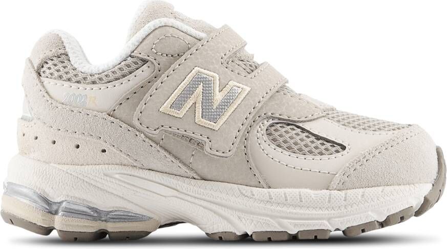 New Balance 2002 Hook & Loop Unisex Schoenen Grijs Maat: 21.5 Leer Foot Locker